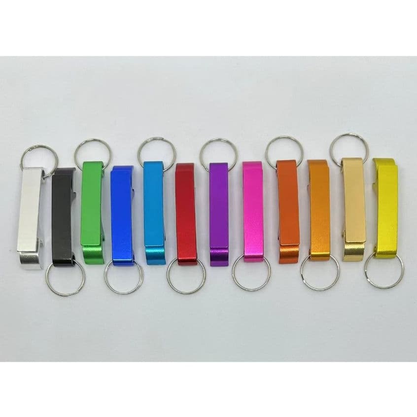 kit 50/100 chaveiros lisos sem personalização atacado