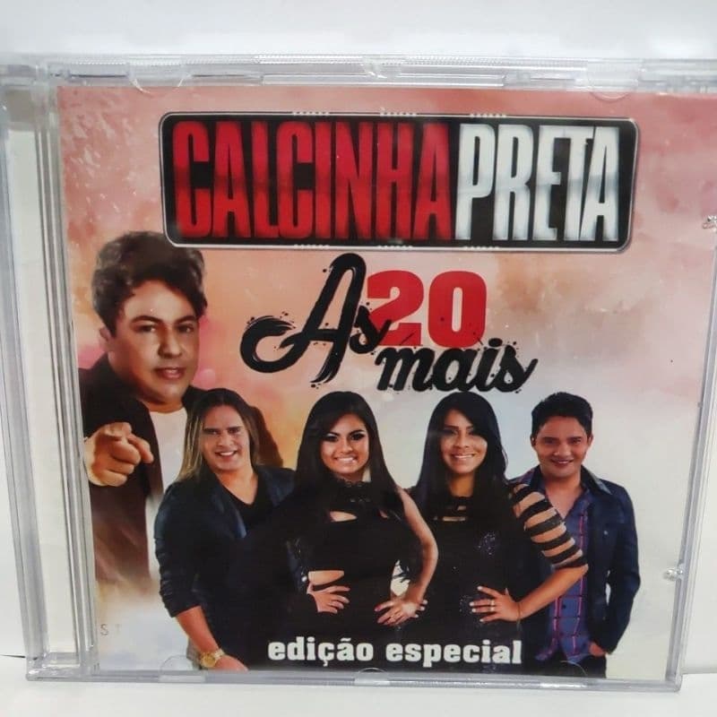 cd calcinha preta as 20 mais novo lacrado