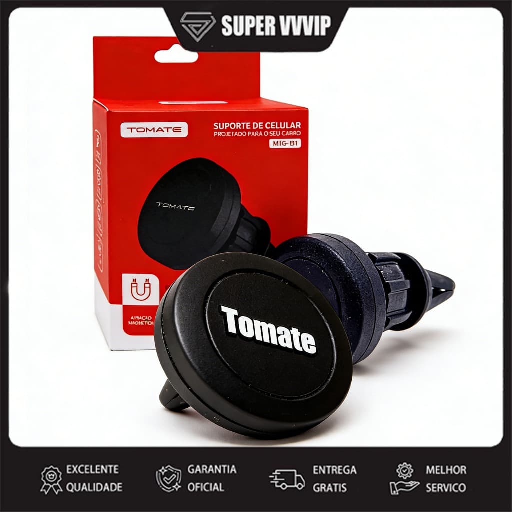 【Brasil Spot Sale】Suporte Veicular MTG-131 para Celular, Fixação Segura, Rotação 360° e Ajustável