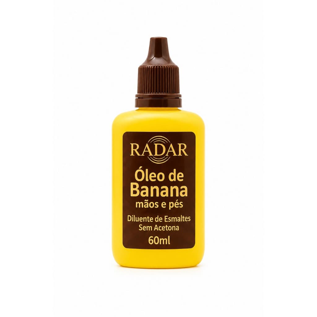 Óleo de Banana Diluente de Esmaltes Radar 30ml - 60ml