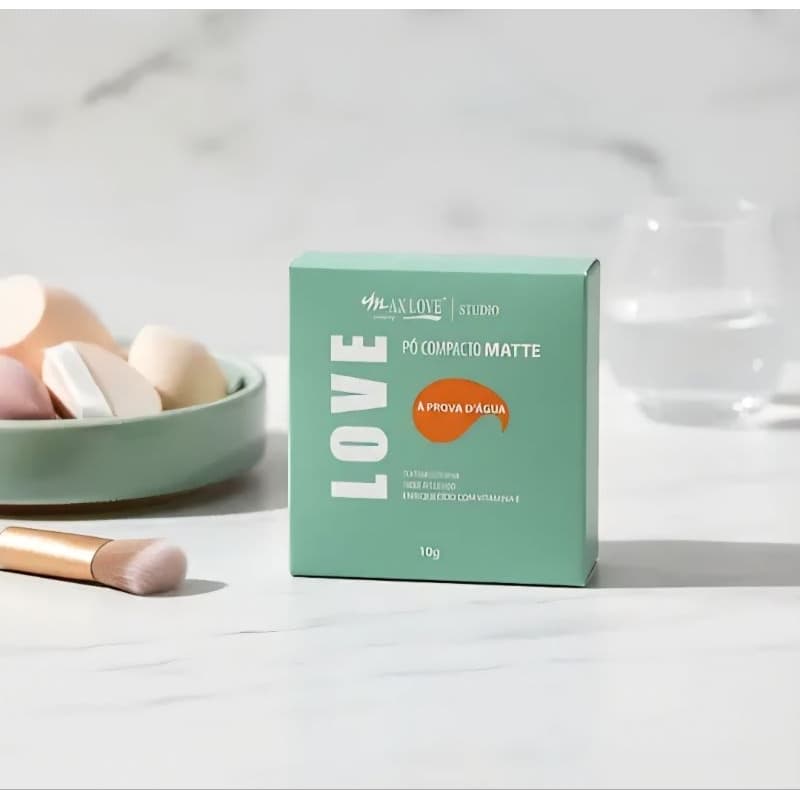 Pó Compacto Matte Love Studio – Max Love (10 g)