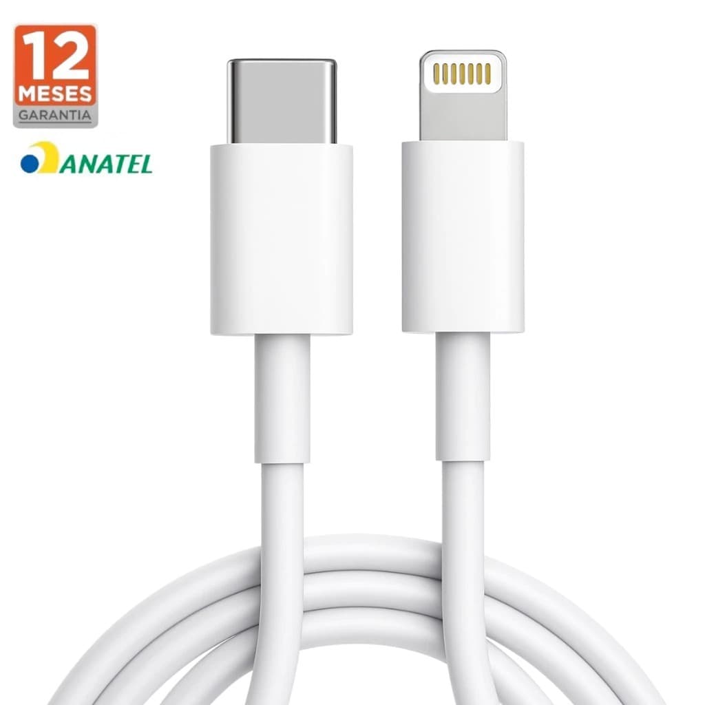 Cabo iPhone USB-C Lightning 1m - Carregamento Turbo Promoção