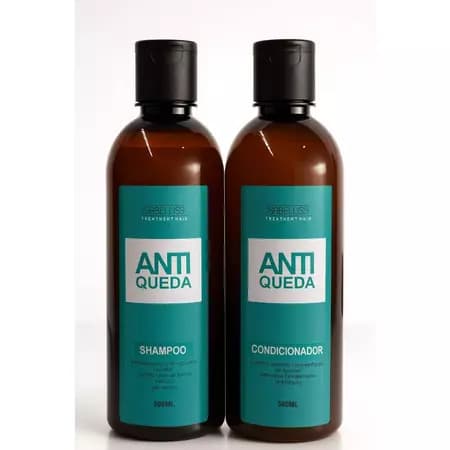 Kit Isabelliss Anti Queda Shampoo e Condicionador 500ml Biotina Fortalecimento Crescimento Capilar