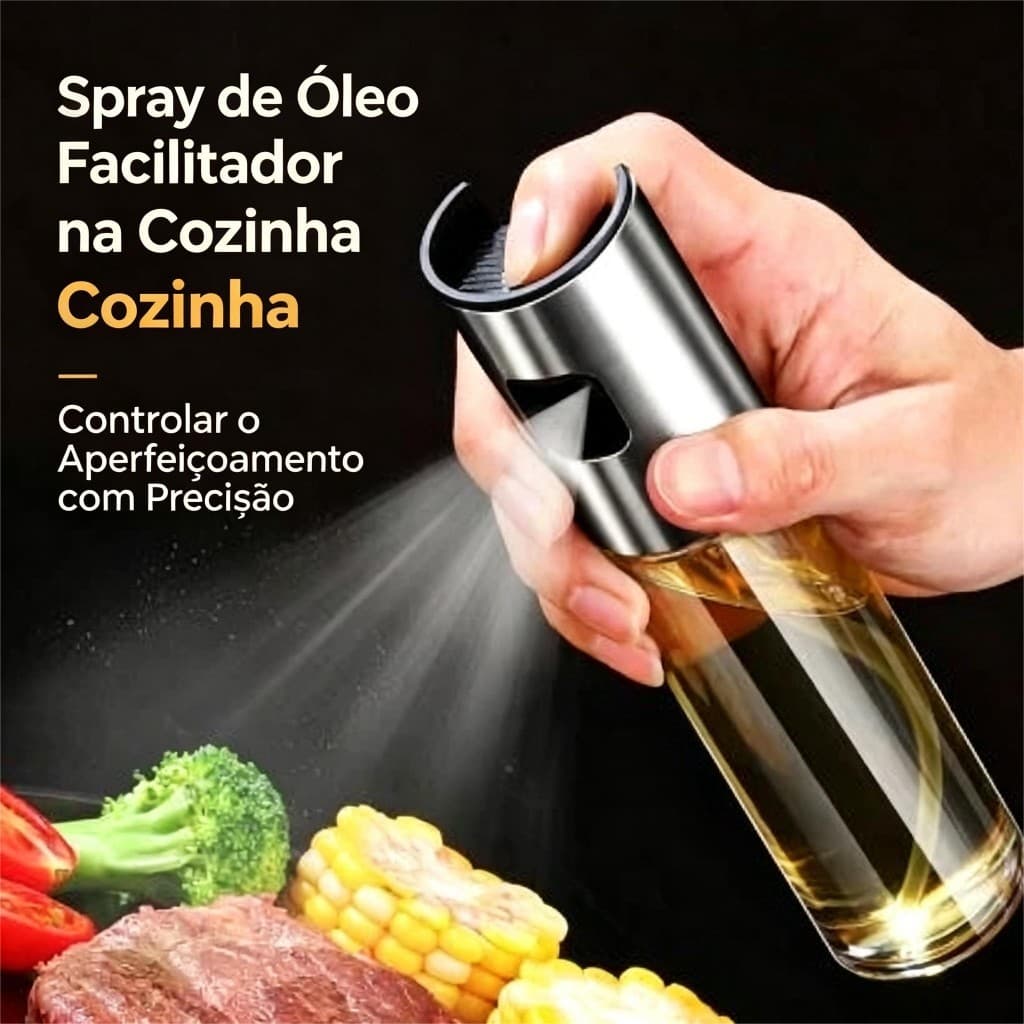 Pulverizador de azeite vidro, borrifador para vinagre shoyu temperos cozinha doméstico