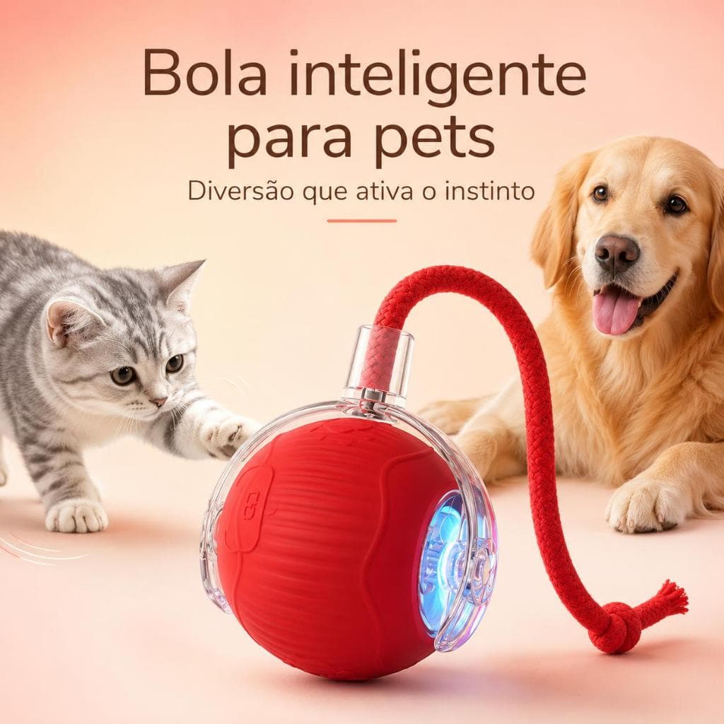 Ball Toys Automatic Rolling Special Offer Tail USB Rechargeable Fake Smart Ball Interactive Cat