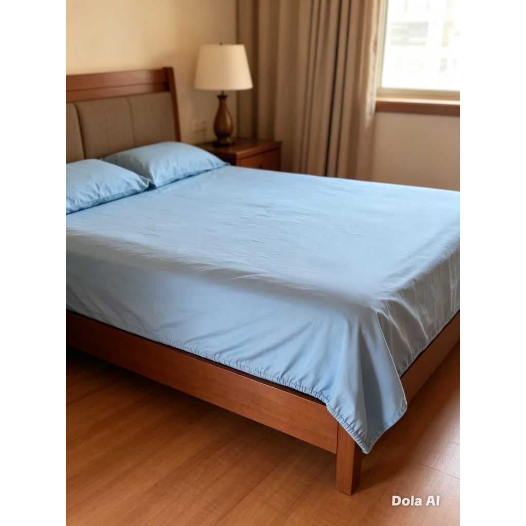 Lençol de Elástico Queen 1,90m x 2,40m x 30cm Toque de Algodão 100% Poliéster – Cores Variadas