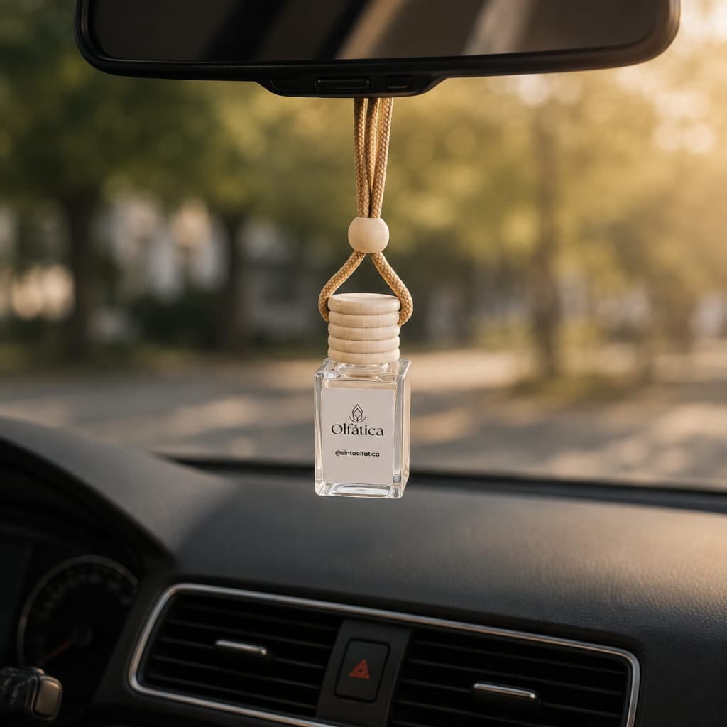 Aromatizador mini difusor 10mL para carro, armário, gavetas e ambientes pequenos