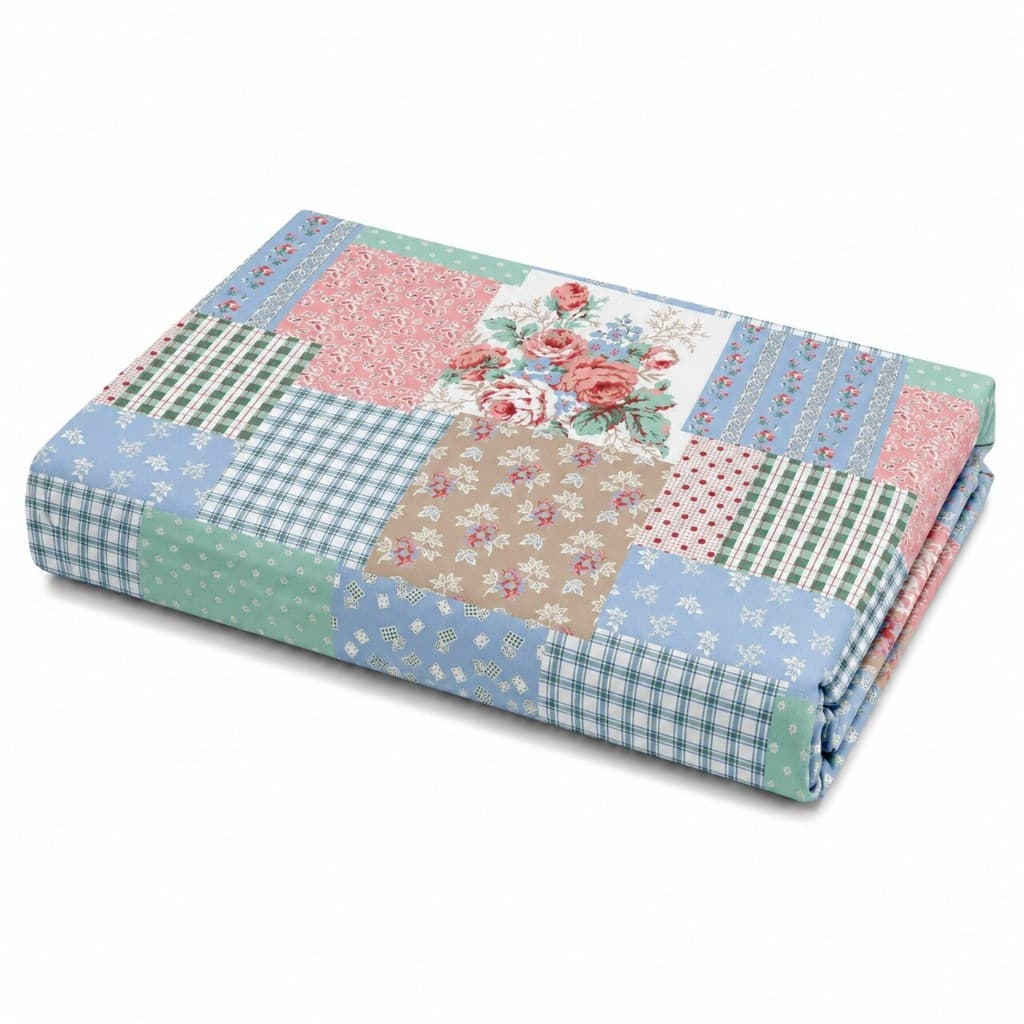 Lençol de Cima Sem Elástico 400 Fios Estampado Solteiro Casal Queen King Cama Posta 1 Peça