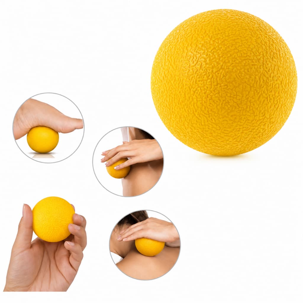 Bola p dor Lacrosse Ball 65 mm Liberação miofascial massagem dor
