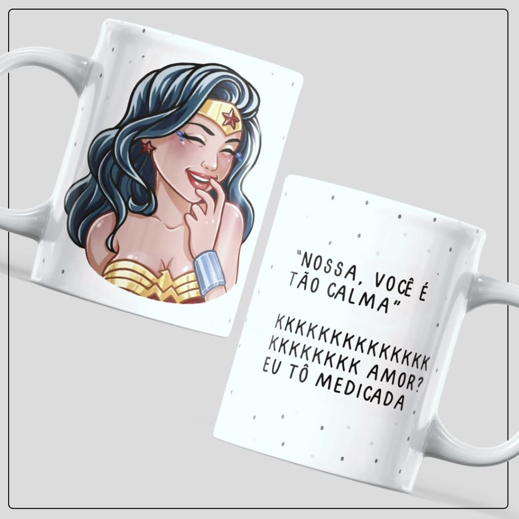 Caneca Engraçada Xicara Meme para amiga estressada envio imediato