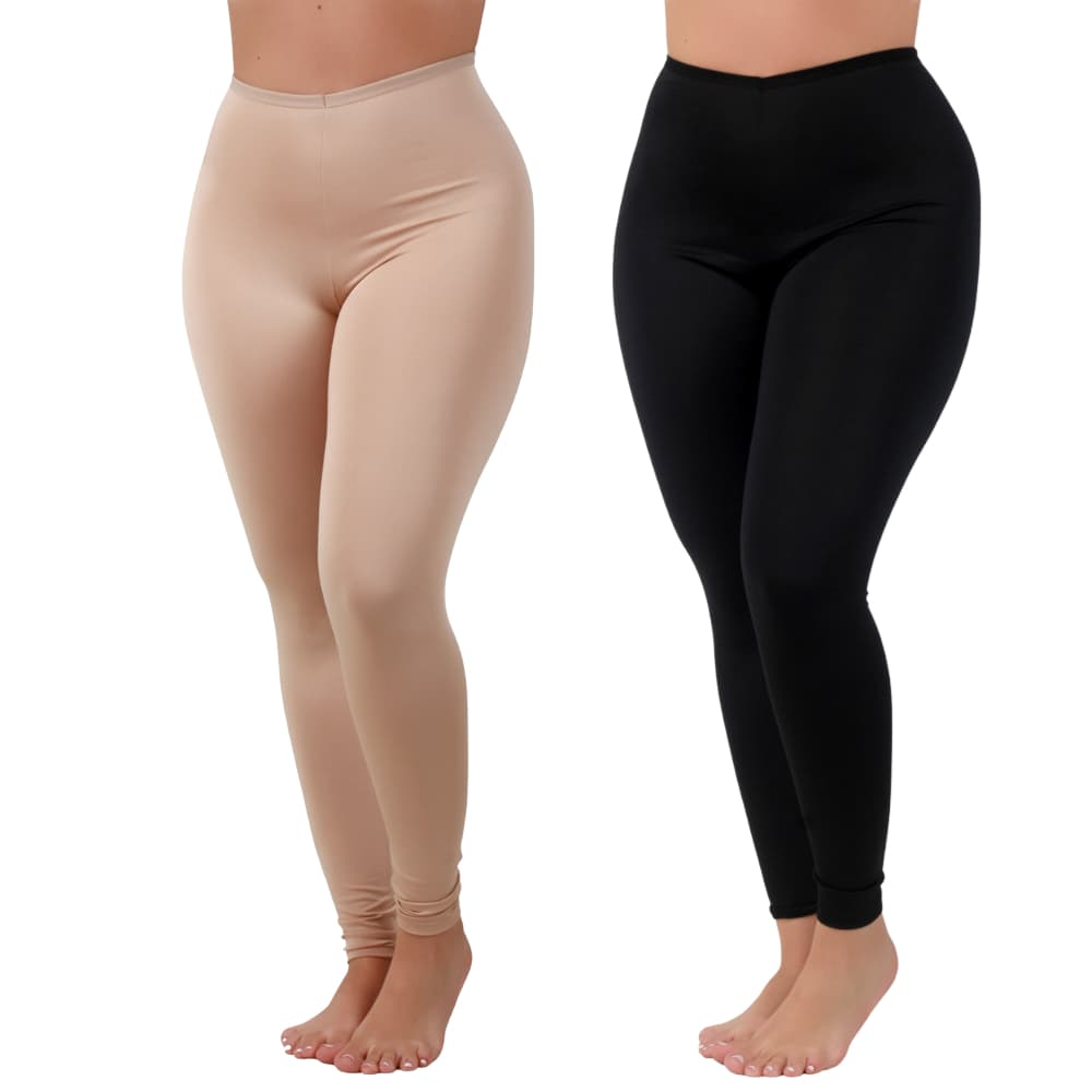 Calça Anágua Anti Atrito Segunda Pele Proteção Feminina Usar Por Baixo Evita Transparência