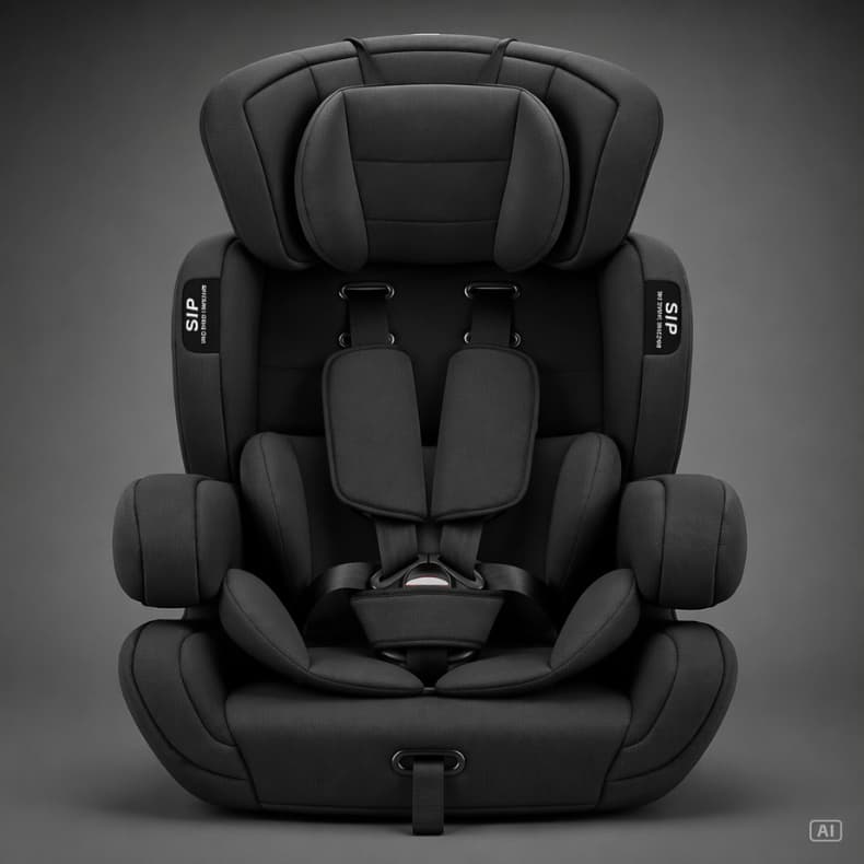 Cadeirinha Para Carro G1/G2/G3 Assento de Elevação 9/36 Kg Segura Confortável Bonita - Resistente