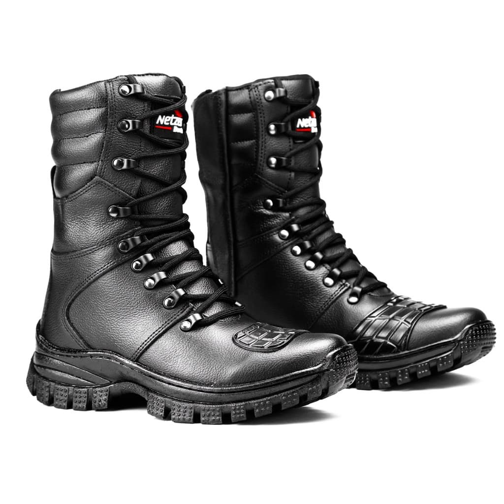 BOTA COTURNO SPEED MILITAR CANO MÉDIO LEVE RESISTENTE E CONFORTÁVEL