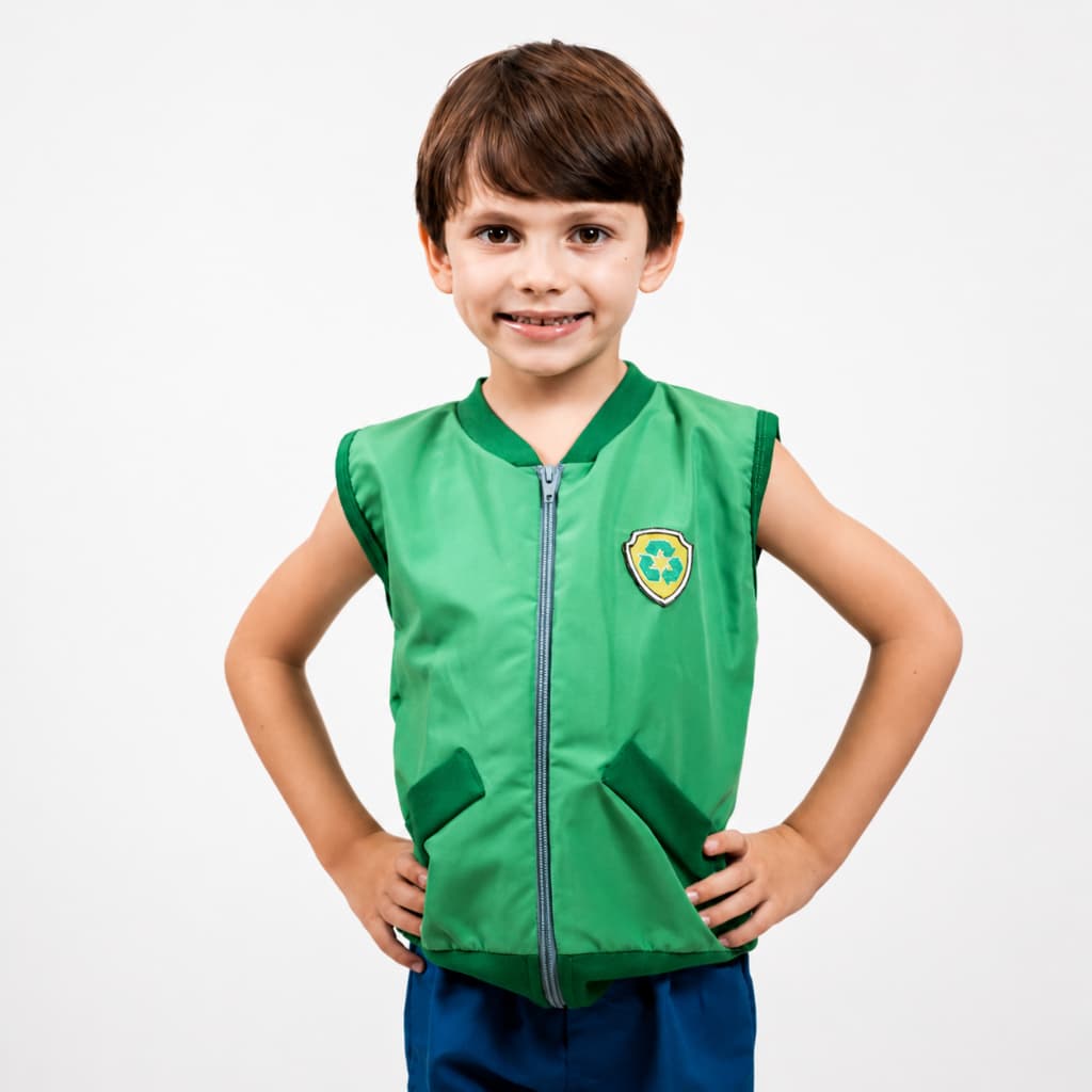 FANTASIA INFANTIL COLETE MENINO PATRULHA CANINA Colete Infantil da Patrulha Canina Rock Personagens