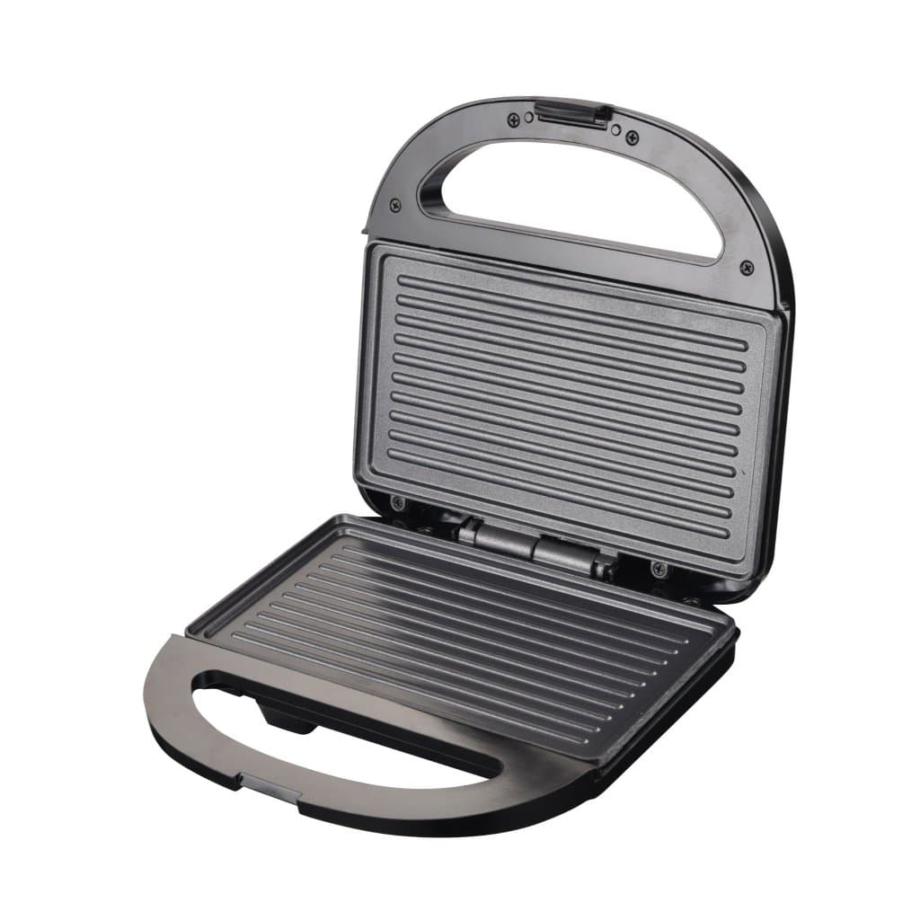 Sanduicheira Elétrica 127V Preta Ideal para Lanches Prática e Fácil de Limpar