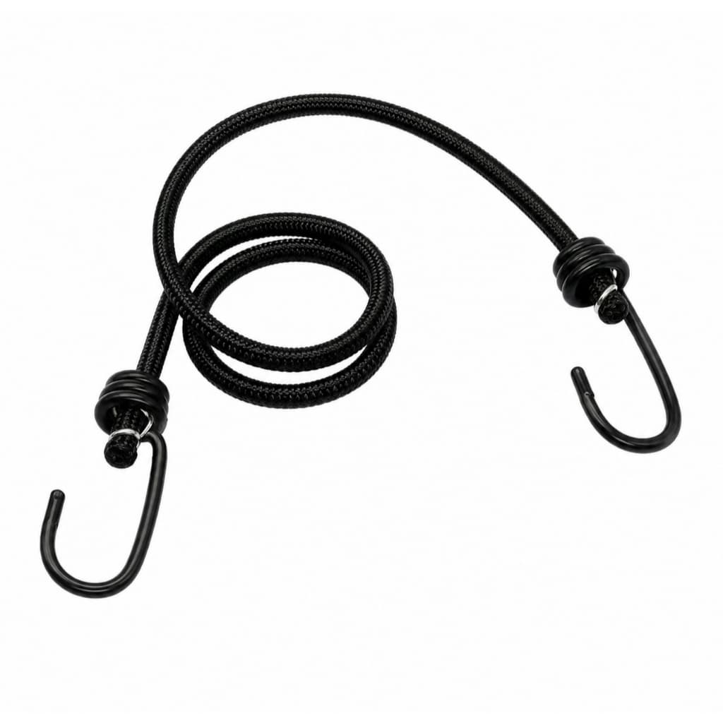 Corda Elástica Bagageiro Extensor 2,00mt Moto ou Bike Resistente Gancho de Ferro