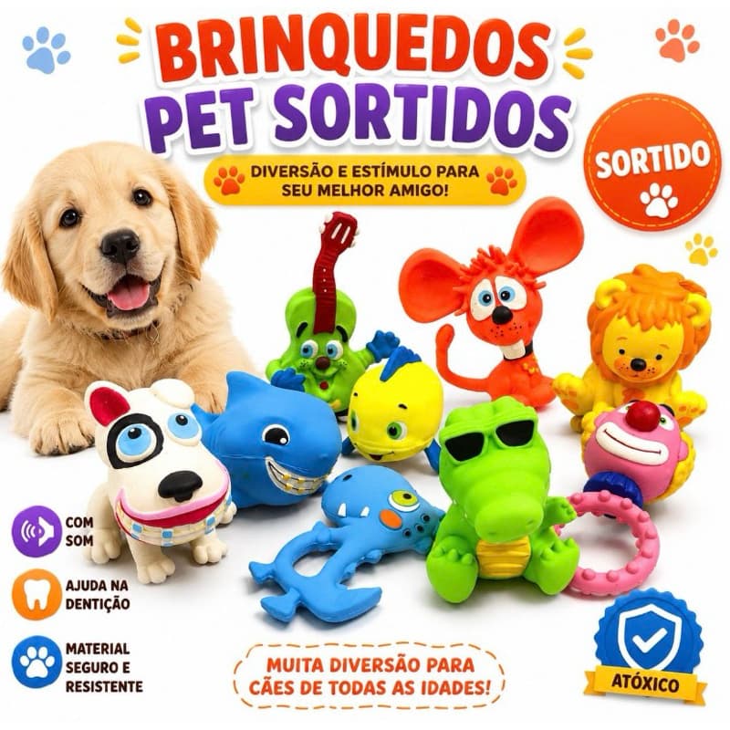 Brinquedo Latoy Latex Cachorro