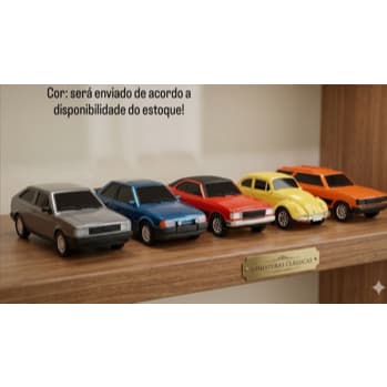 BRINQUEDO KIT COM 2 CARRINHOS / VEICULOS VINTAGE VW - GM - FORD - DIVERPLAS