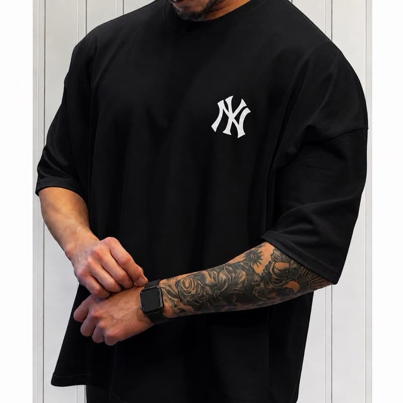 Camiseta Oversized Premium 100% Algodão - ENVIO RÁPIDO