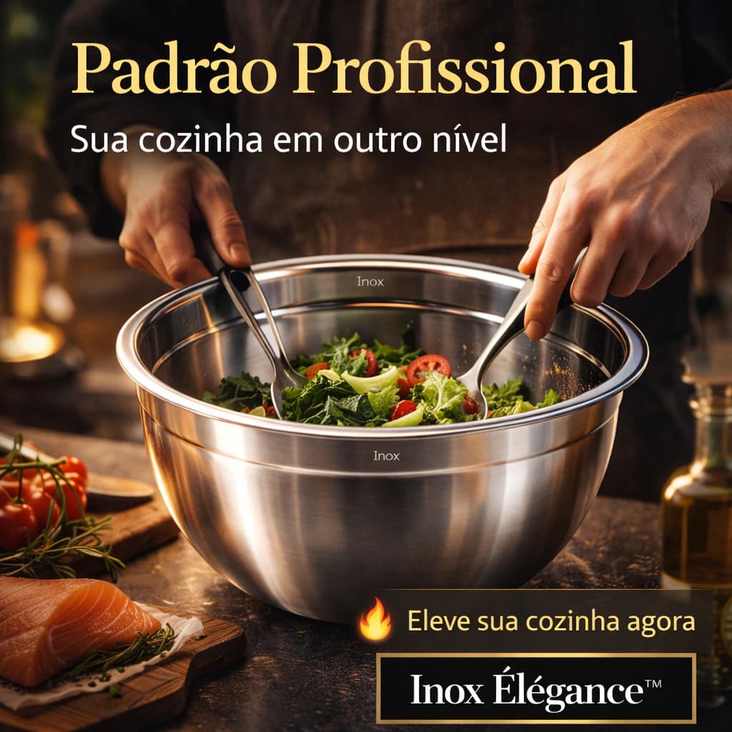 Tigela Bowl Inox Profissional Multiuso  Casa Cozinha   Tamanho 18cm 20cm 22cm 24cm 26cm 28cm