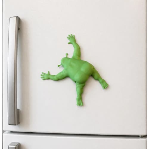 Ímã de Geladeira Shrek Porta Recados | Decoração Criativa Geek | Presente Divertido