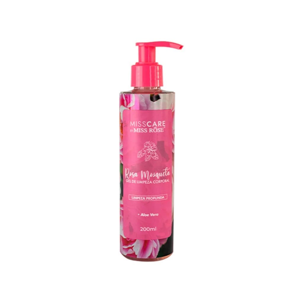 Gel De Limpeza Corporal Rosa Mosqueta Miss Rôse 200ml