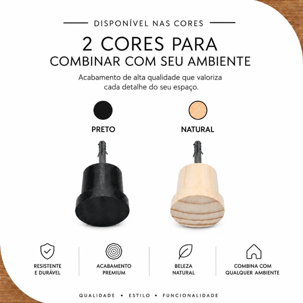 Gancho Pendurador De Parede Cabideiro Bola