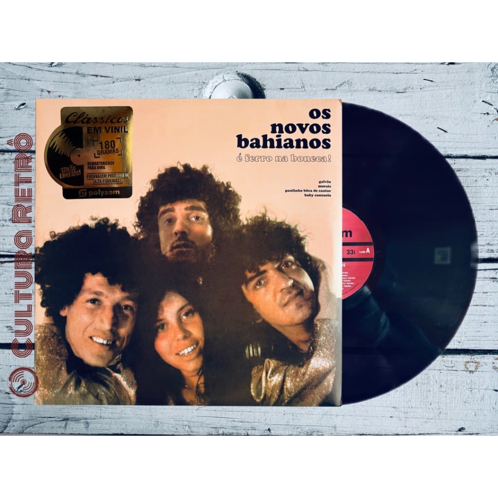 LP FERRO BONECA NOVOS BAIANOS 2015 ( LACRADO/ PRETA) DE VERA