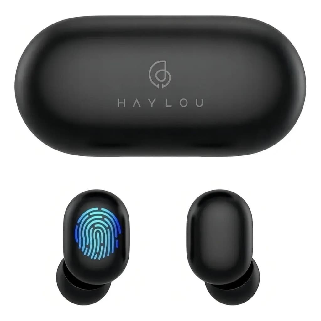 Fone de ouvido in-ear sem fio Haylou GT Series GT1 Plus preto