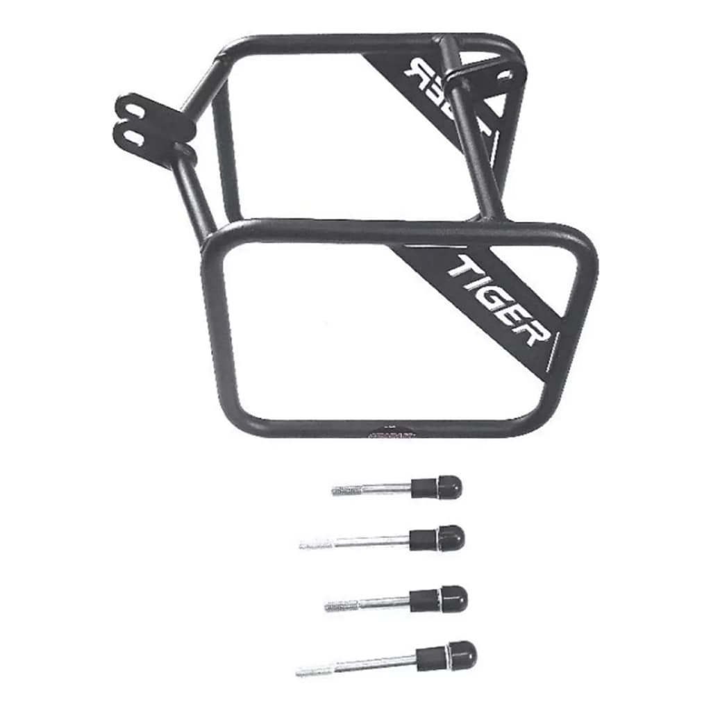 Afastador de Alforge Chapam - Triumph Tiger 900 Rally Pro Gt 2020 2021 2022 2023 2024 Preto Fosco