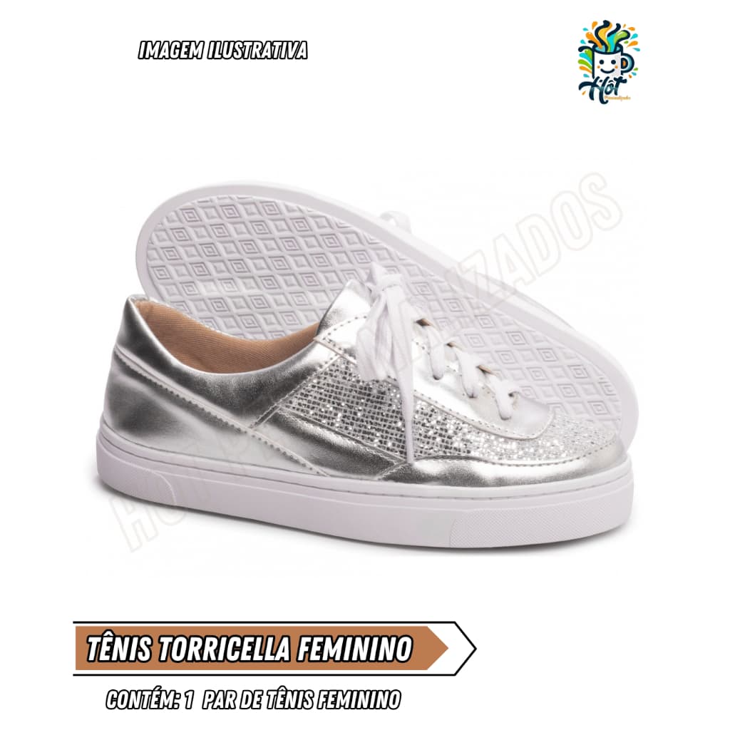 Tênis Feminino casual Torricella original Tênis de passeio