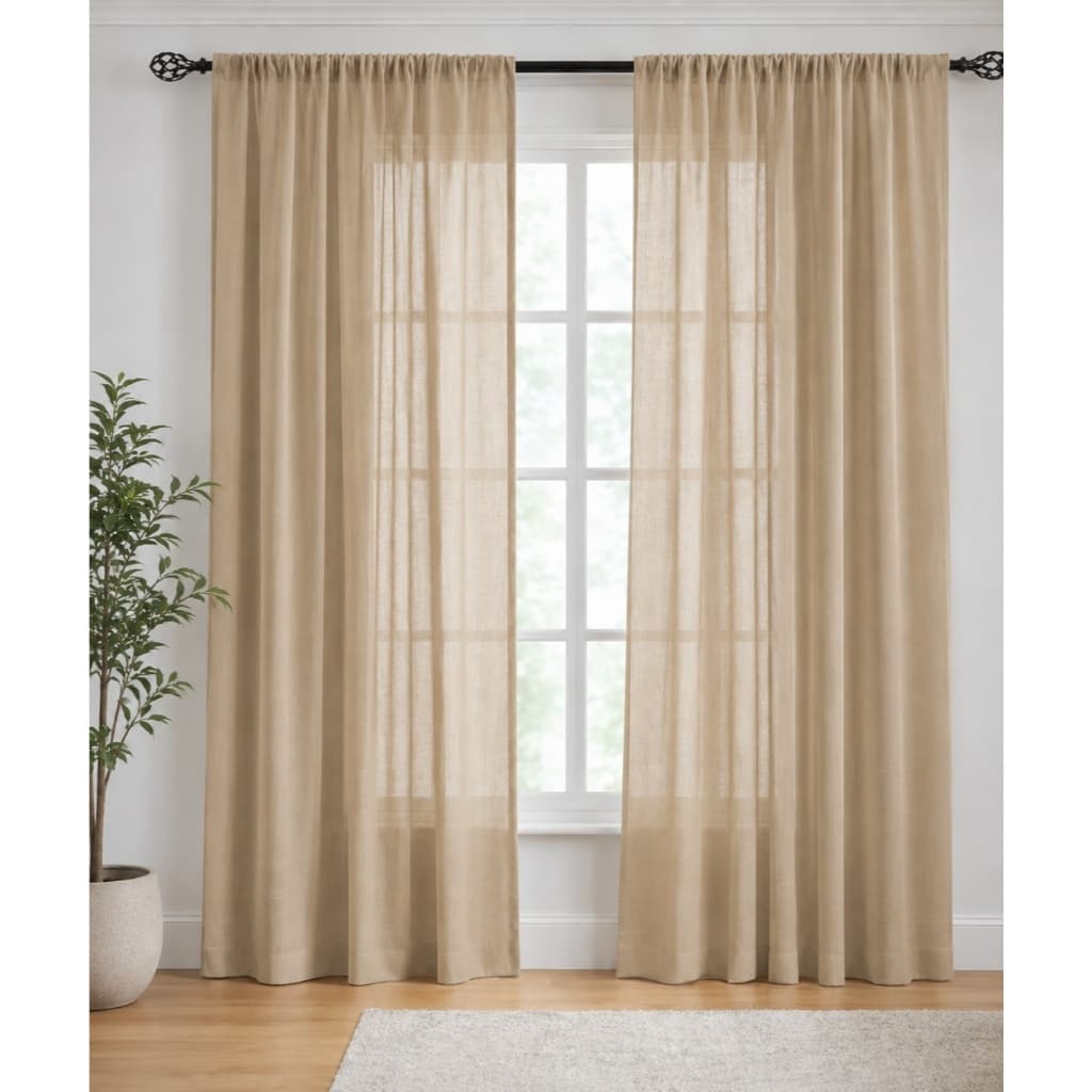 Cortina Roma Versátil -2,40 x 2,50 Para Janela, Sala, Quarto, Decoração Varias Cores Envio Imediato -sem ilhós