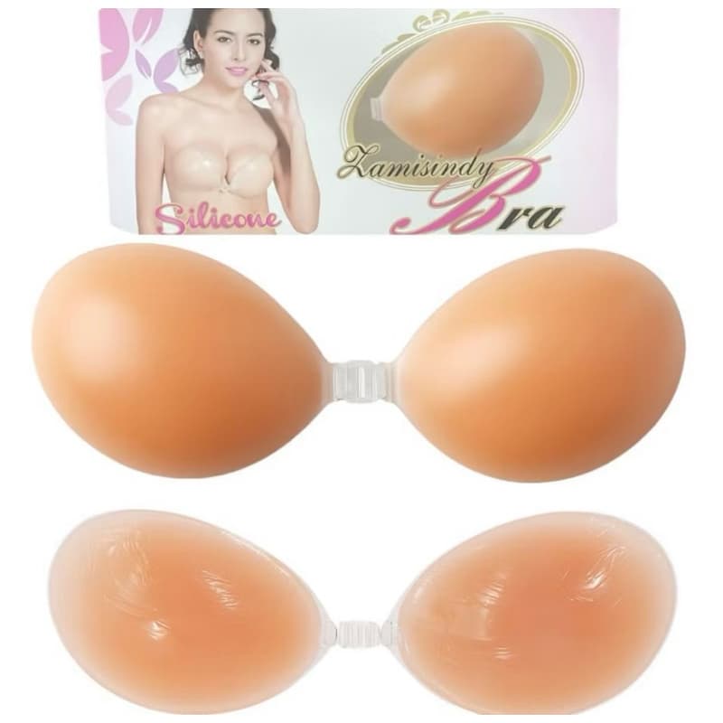 Sutiã de Silicone 2 unidades Unbra Invisivel Sem Alça Original Esteticamente Perfeito Na Roupa UNBRA