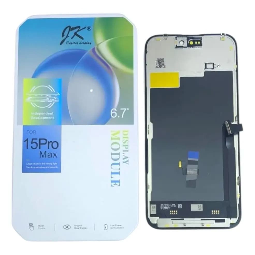 Tela Frontal Display Para Iphone 15 Pro Max Jk Premium