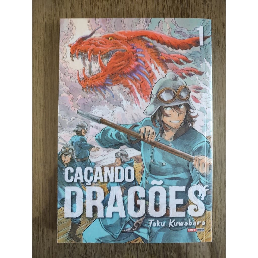 MANGÁ CAÇANDO DRAGÕES - VOLUME 1 - TAKU KUWABARA - EDITORA PANINI - LACRADO!