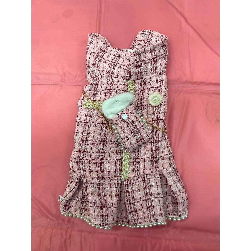 ROUPINHA FEMENINA COM BOLSINHA PARA SEU PET