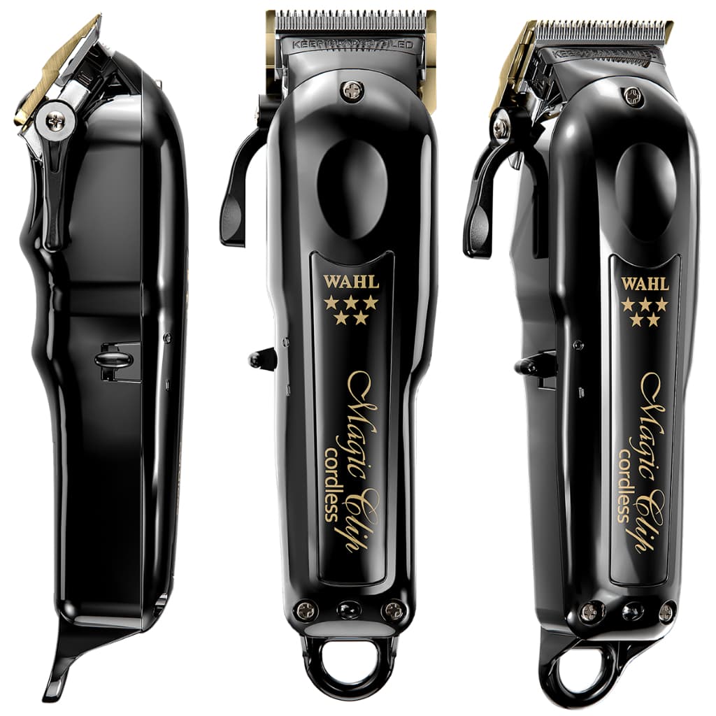 Maquina De Corte Profissional Magic Clip Black Cordless Wahl