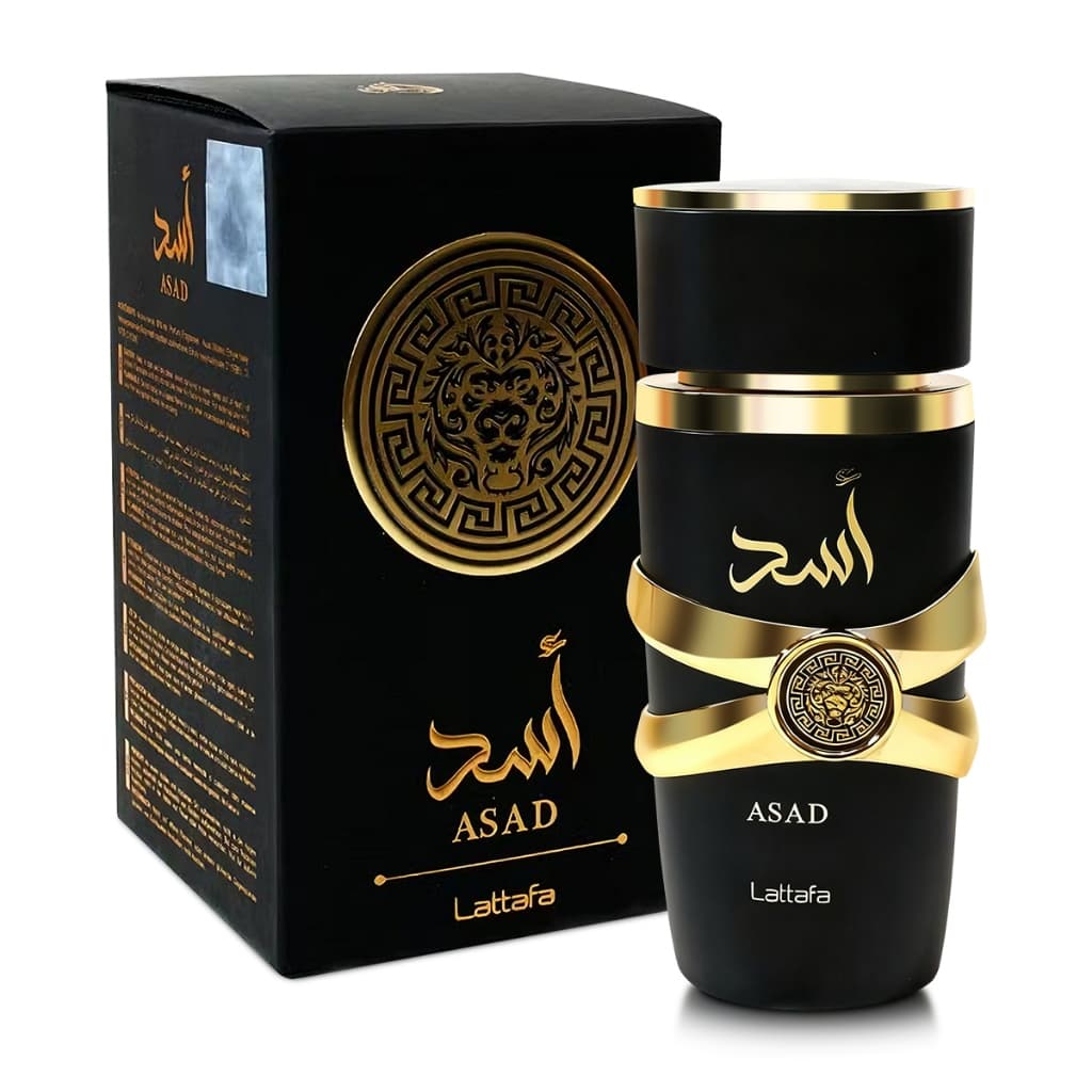 Perfume Arabe Masculino Femininos Original Lattafa Asad 100ml | Ideal para Encontro, Viagem, Presente, Negócios