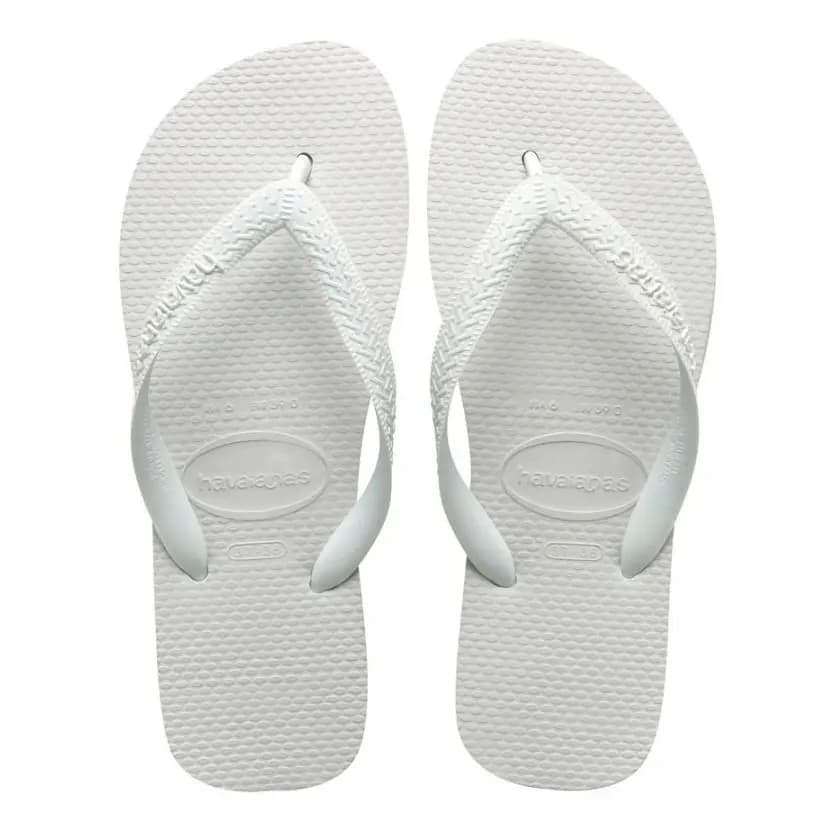 Chinelo masculino e feminio havaianas Top Branca