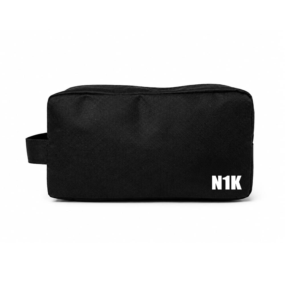 Necessaire Masculina Grande com Alça de Mão Organizador de Higiene e Viagem