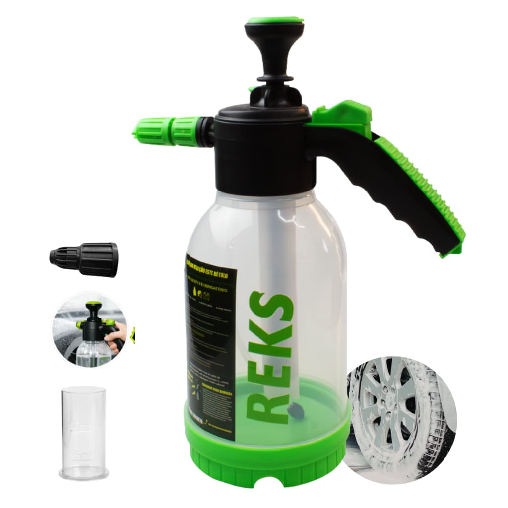 Pulverizador Power Foam Manual De Liquidos e Espuma 2l Reks