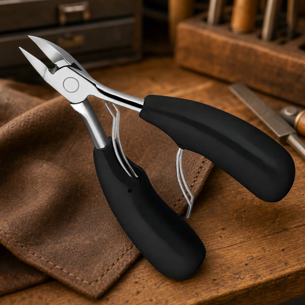 Grande Alicate cortador de unhas Aço Alicate Para Manicure Alicate Unha Grossa Mãos E Pés Afiado