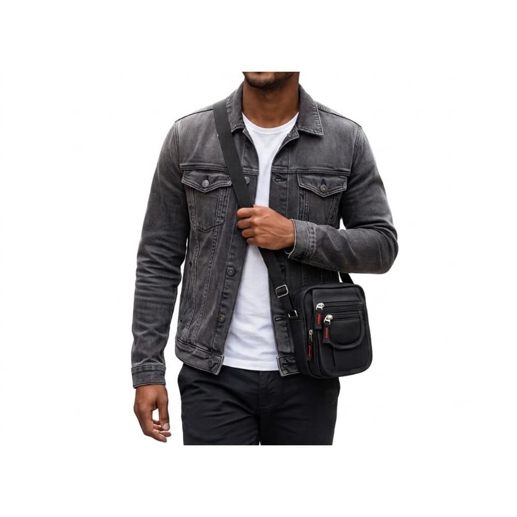 Bolsa Transversal Alça Lateral Shoulder Impermeavel Bag Lateral Unisex Du Corre Resistente