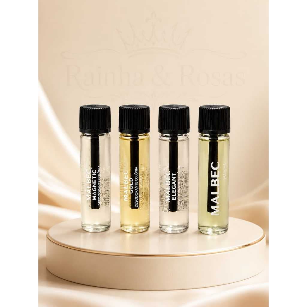 Mini Perfumes  4ml  masculino Malbec– Experimente Antes de Comprar