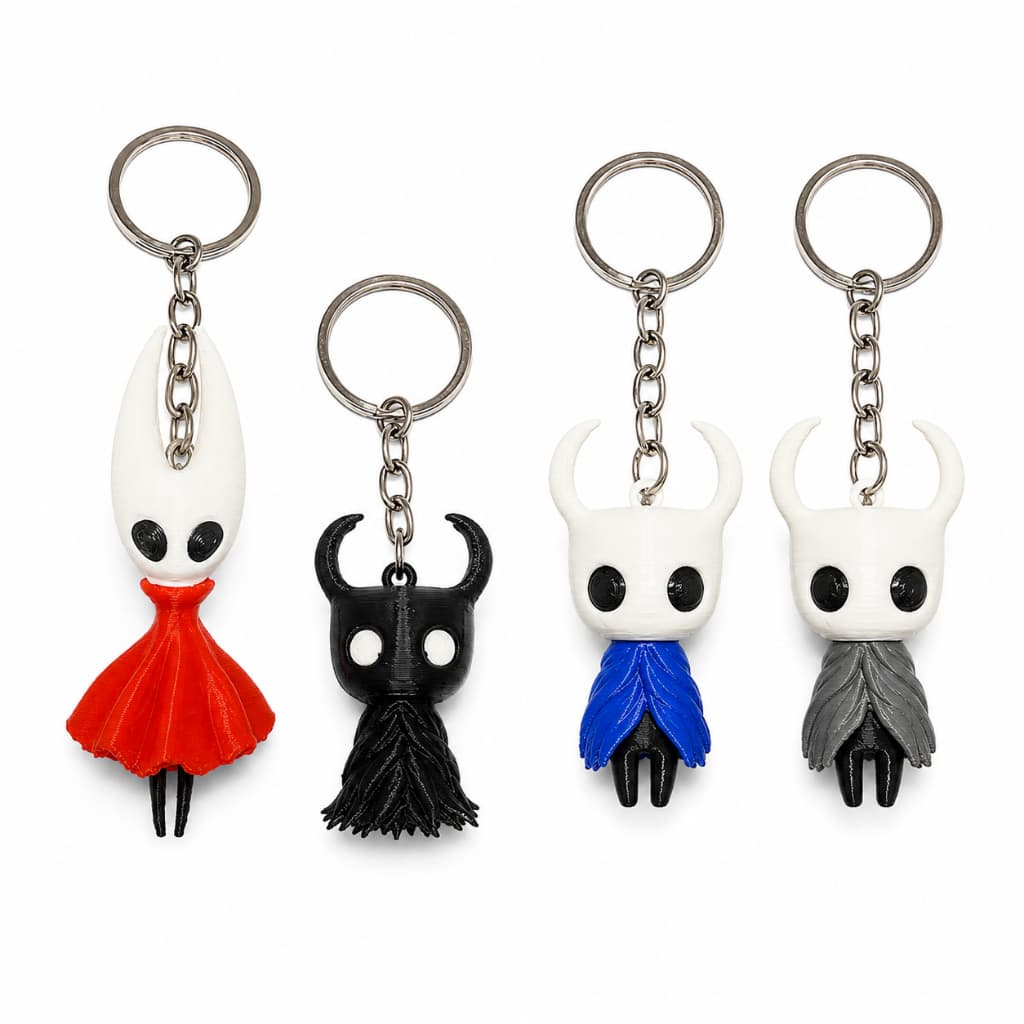 Hollow Knight Chaveiro – Hornet, Shade, Hollow