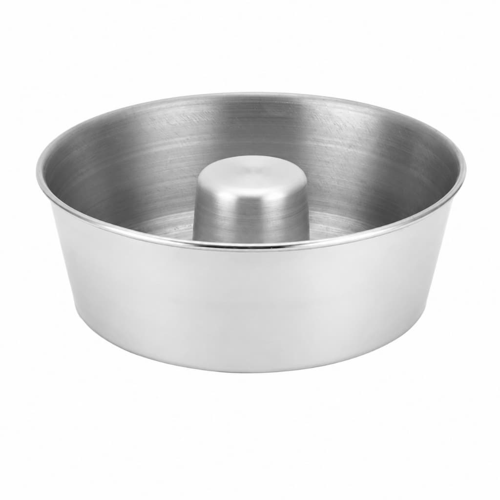 Forma de Pudim,1 unidade com 1,8L N°22 ou kit com 6 Forminhas de 300ml N°12 para Porção Individual.