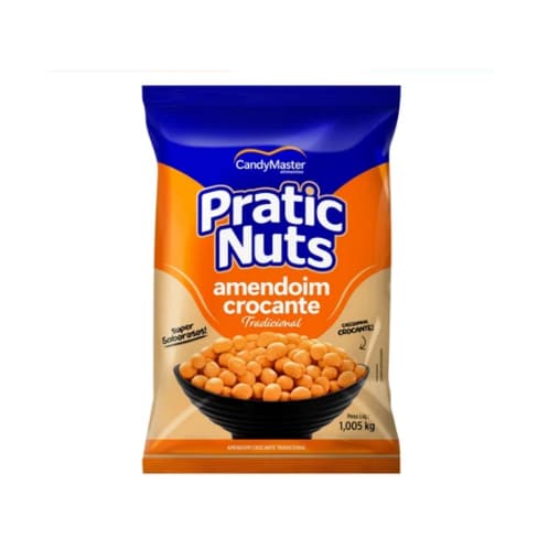 Amendoim Crocante Pratic Nuts Tradicional 1,005 kg
