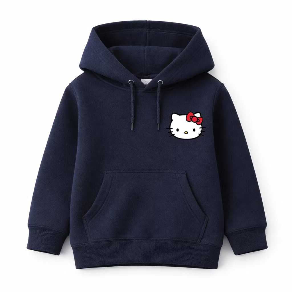 BLUSA DE MOLETOM CANGURU QUENTINHO INFANTIL ESTAMPADO HELLO KITTY VOLTA AS AULAS QUENTINHO ENVIO FULL