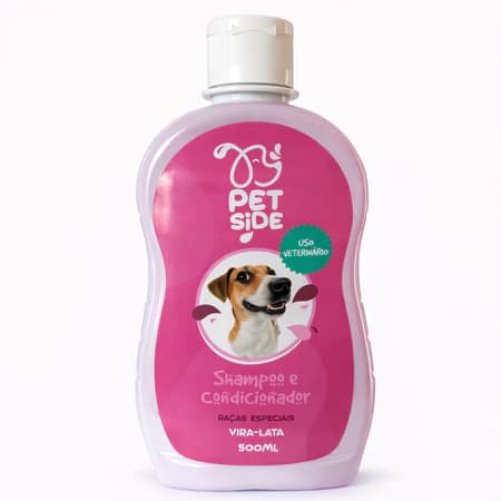 Shampoo para Cães Vira-Lata Raças Especiais PetSide 500ml