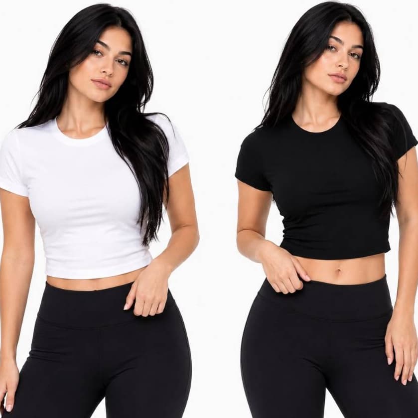 Blusinha Baby Tee Feminina Premium Conforto e Caimento Perfeito T Shirt Varias Cores Moda Feminina
